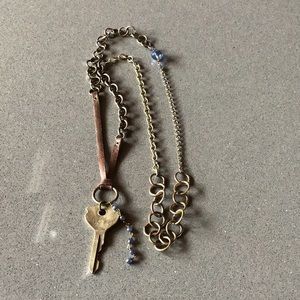 Unique Mixed materials necklace